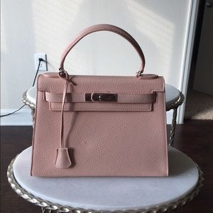 Teddy Blake Eva 11” bag in soft pink